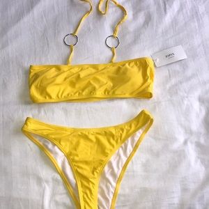 Yellow Zaful Bikini